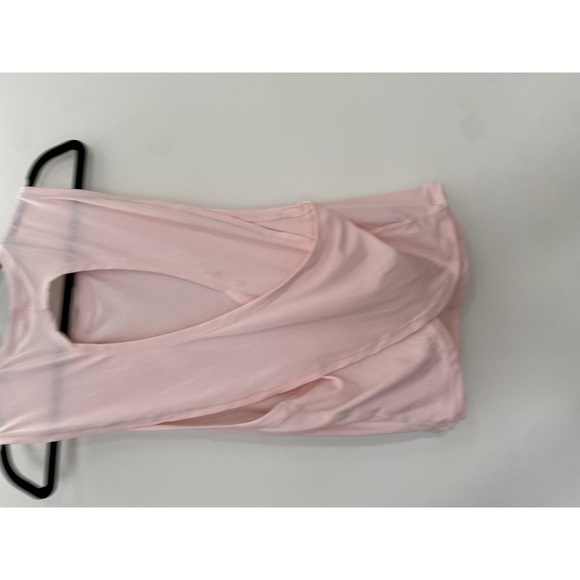 C'est Moi Pink CrossBank Tank Size Large - Picture 2 of 8